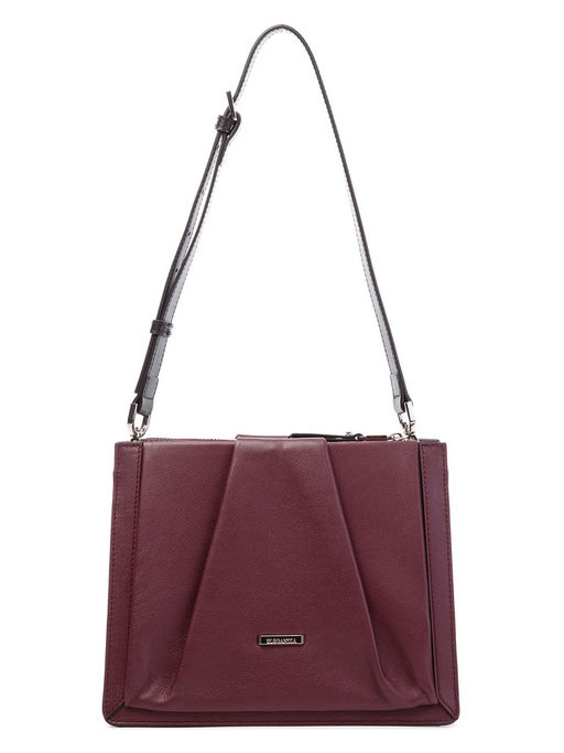 Сумка ELEGANZZA Z8941-8336 merlot/black  фото 3