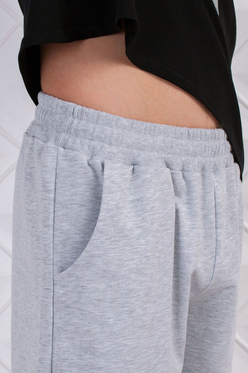 Арт. 6379 Шорты мужские 46-54 (5 шт) Цвет:серый - Идеал фото 2