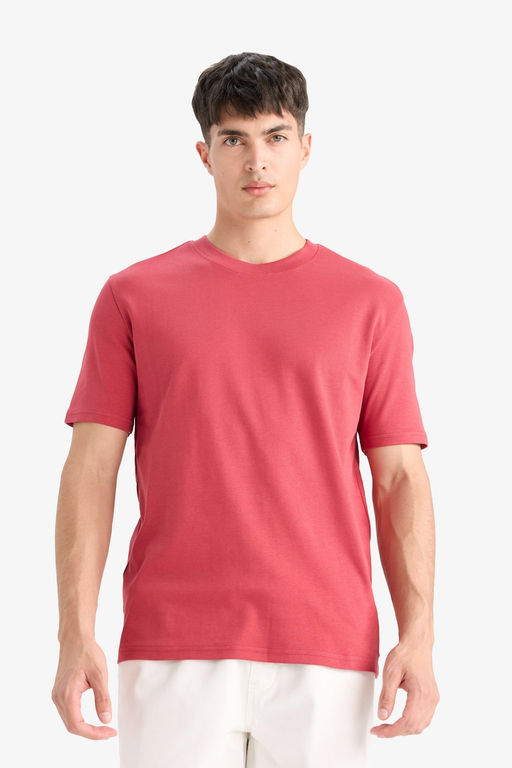 %100 Pamuk REGULAR FIT Basic Ti__rt - Defacto фото 4