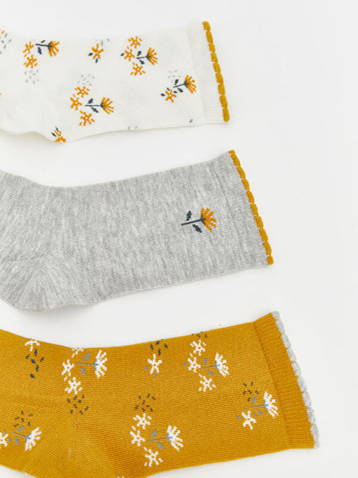 Desenli Kad?n Soket ?orap 5li