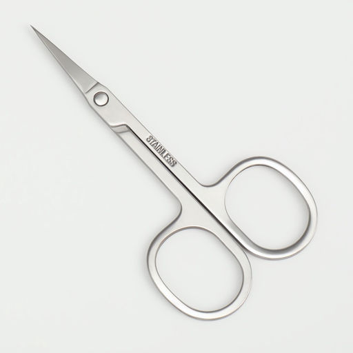 Цена за 2 шт. Ножницы маникюрные для кутикулы, загнутые, зауженные, 9 см