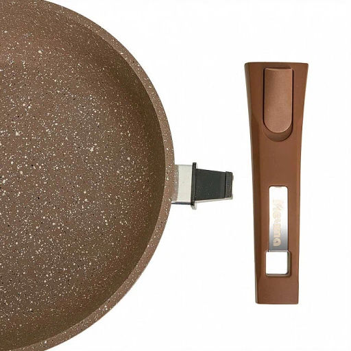 Сковорода 26см АП Гранит brown со съемной ручкой арт.026806 - Мечта фото 6