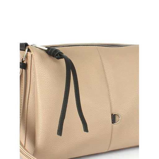 Сумка женская искусственная кожа ADEL-230/3в, 5отд, плеч/рем. кофе/черный флотер 254680 - Adelia фото 4