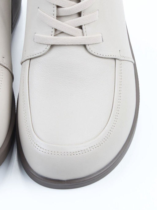 03-YDN15-23 LT. BEIGE Полуботинки женские (натуральная кожа)