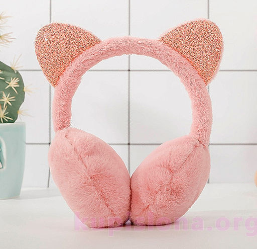 Меховые наушники Котик - Купи слона фото 2