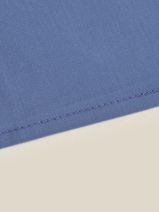 Простыня на резинке 2-спальная SL Home, 160200+30 см, синяя, перкаль - Sima-land home фото 8