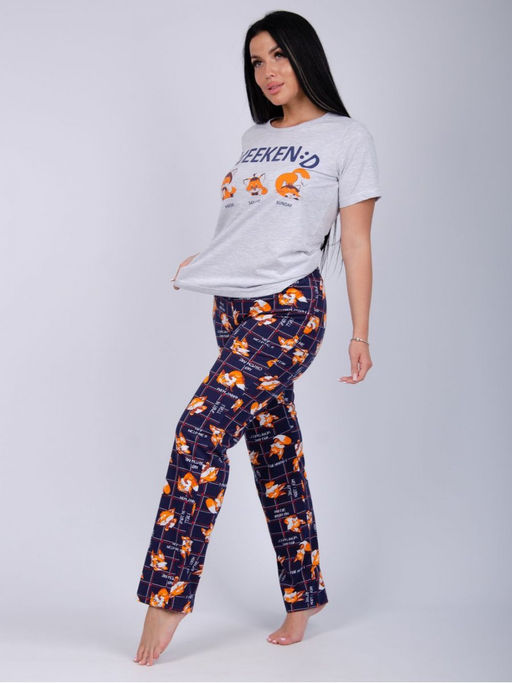 Пижама "Уикенд 2", трикотаж
