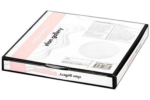 Тарелка для закуски 21*21*1,7 см Консонанс белая глянец - Elan gallery фото 8