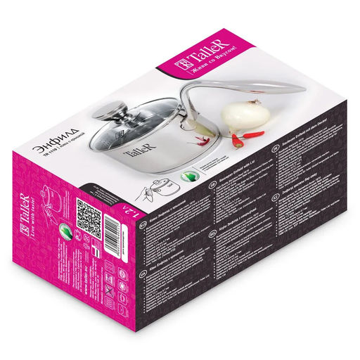 Сковорода TalleR TR-44104 Хюгге 22 см со съемной ручкой  фото 19