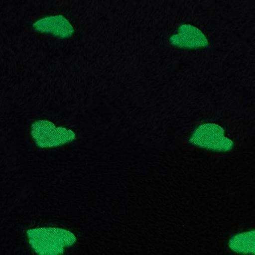 Плед светящийся в темноте Этель Love 200х220 см, 100% п/э, корал-флис, 220 гр/м2  фото 4