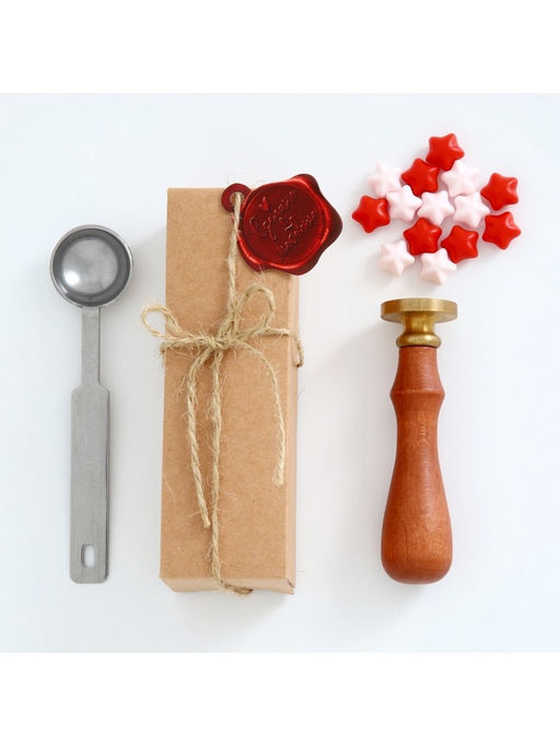 Сургучная печать «Сделано с любовью», 12.5×4×4 см