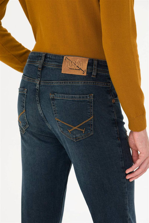 Мужские темно-синие джинсовые брюки Неожиданная скидка в корзине - U.s. polo assn фото 7