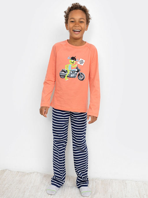 ПИЖАМА ДЛЯ МАЛЬЧИКОВ (ФУФАЙКА, БРЮКИ) - Mark formelle фото 3