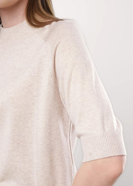 CLE Джемпер жен. 354468ха меланж св.бежевый - Clever wear фото 3