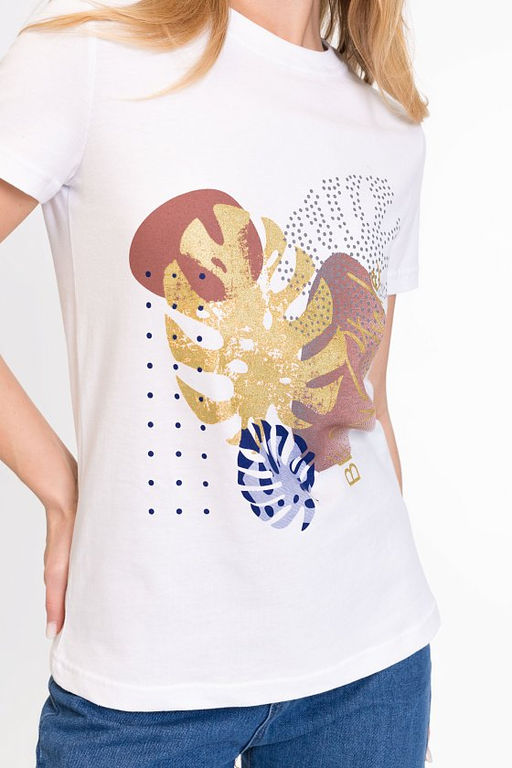 Футболка М324128Пб Белый - Елена фото 5