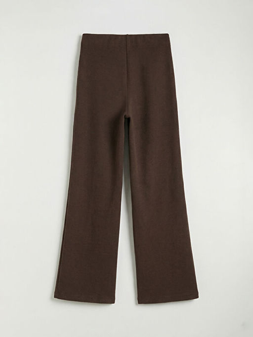 Beli Lastikli Geni? Pa?a Kad?n Triko Pantolon