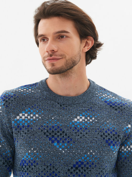 Джемпер 22197 джинс 3 - Стим фото 9