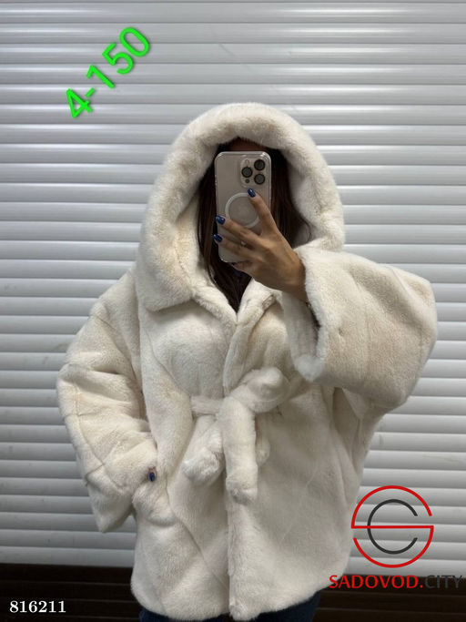 Шуба женская из искусственного меха - Bruno фото 3