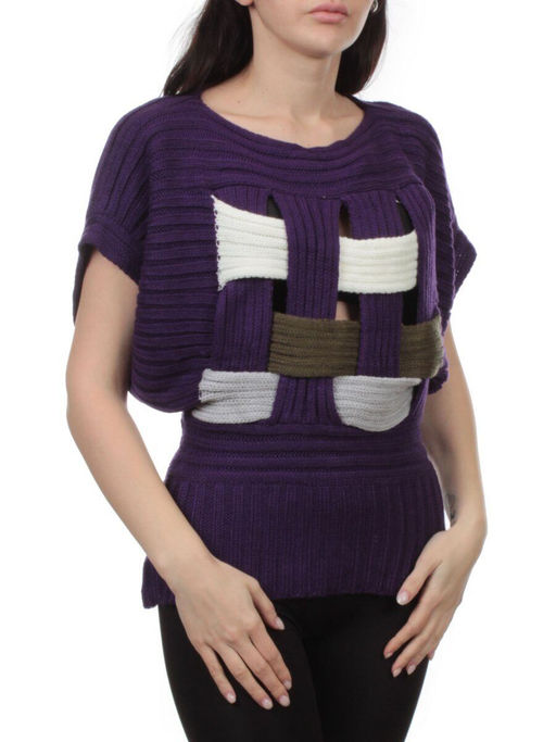 901 PURPLE Кофта женская (65% хлопок, 35% полиэстер)