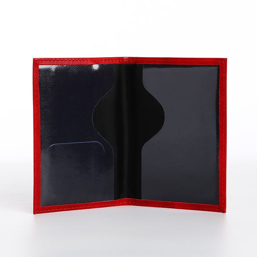 Обложка для паспорта, цвет красный - Simaland фото 4