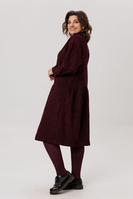 Платье ANELLI 1730 морозная вишня  фото 7