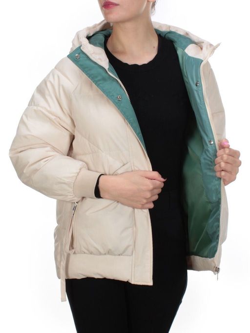 2017-100 MILK Куртка демисезонная женская XINLAINUO (100 гр. синтепон) - Fashion фото 6