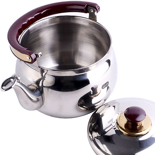 1037 Чайник мет.со свист. 4л MB (х12) - Mayer&boch фото 2