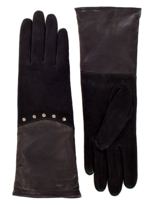 Перчатки женские ш+каш. IS01334 black - Eleganzza фото 6