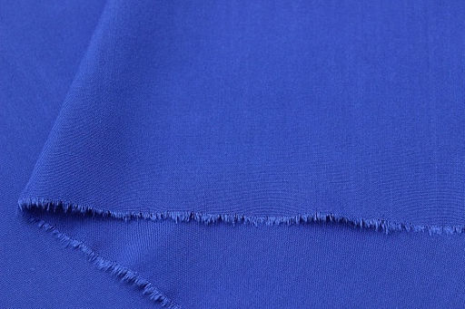 Штапель цв.Винтажно-васильковый, СОРТ2, ш.1.45м, вискоза-100%, 110гр/м.кв - Купава фото 3