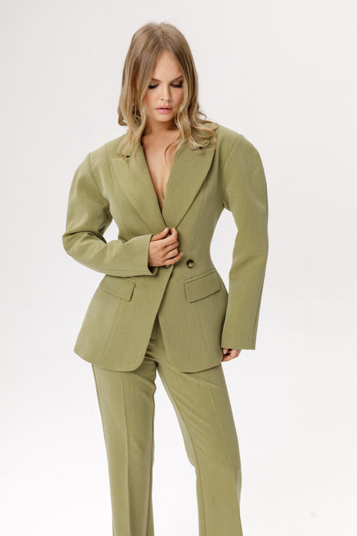 Жакет Pirs 6573 оливковый