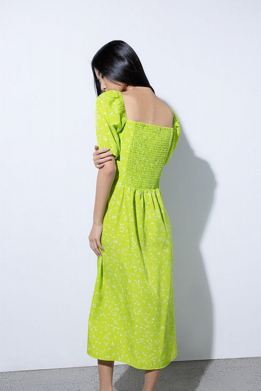 Приталенное платье с узором - Incity фото 3