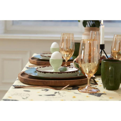 Скатерть пасхальная, Доляна Сhicken farm 180х144 см, 100% хлопок, 164 г/м2  фото 8