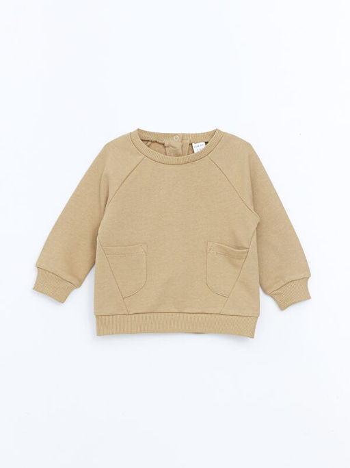 Bisiklet Yaka Erkek Bebek Sweatshirt ve Pantolon 2li Tak?m - Waikiki фото 2