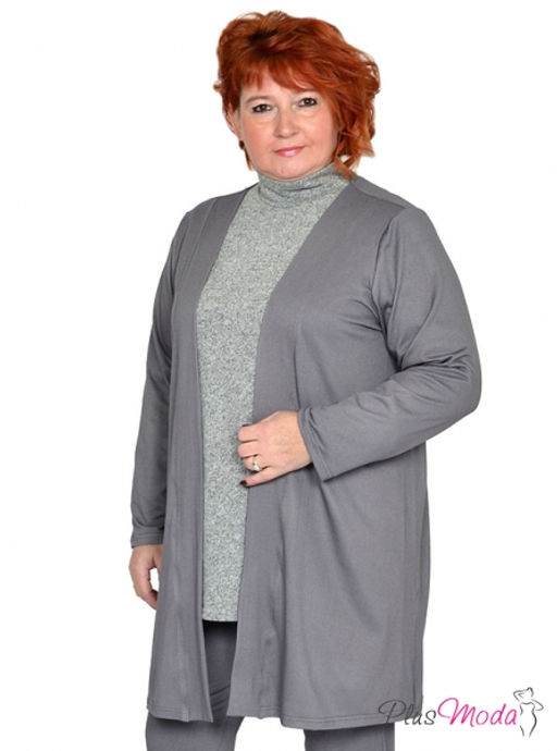 Кардиган Модель №1406 размеры 44-84 - Plusmoda фото 2