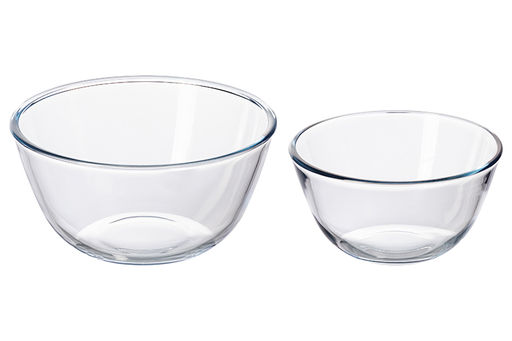 Набор 2 салатников 1050 мл, 2,1 л Crystal glass, стекло - Elan gallery фото 7