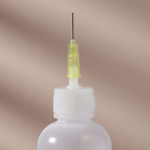 Бутылочка с иглой, со шкалой деления, 50 мл, прозрачная