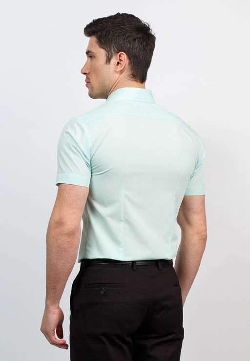 Сорочка мужская короткий рукав GREG 410/309/FR MINT/ZV  фото 9