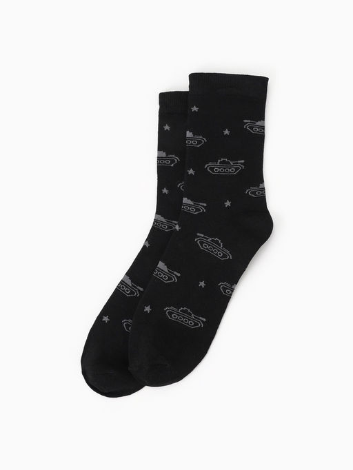 Носки мужские 23 февраля, набор 2 пары, размер 41-44 (27-29 см)