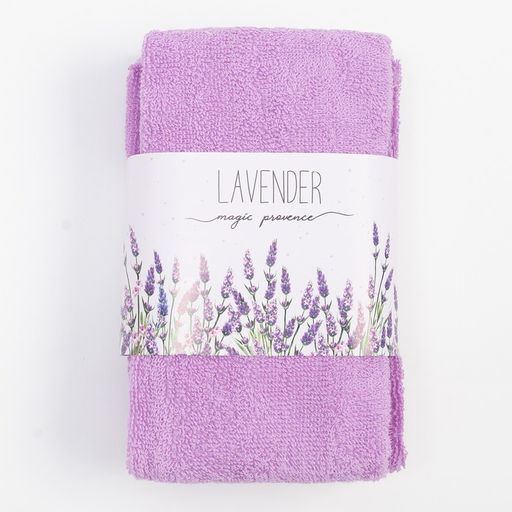 Набор махровых полотенец Этель Lavender 30х30 см - 3 шт, 340 г/м2, 100% хл  фото 5