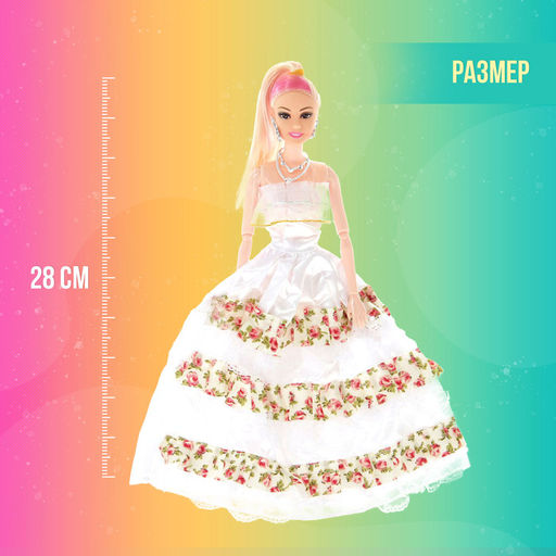 Кукла-модель шарнирная Анна в пышном платье, МИКС - Simaland фото 2