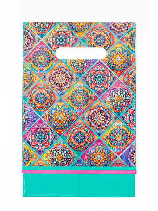 Цена за 100 шт. Пакет «Медитация», полиэтиленовый с вырубной ручкой, 20×30 см, 30 мкм