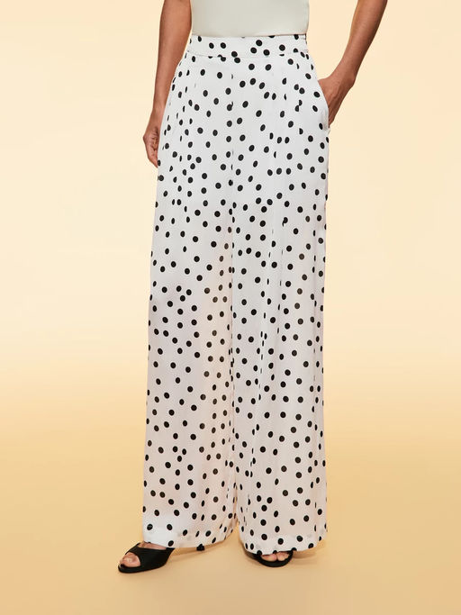 Широкие брюки с резинкой на поясе ZR2605022101-246 / Zarina фото 6