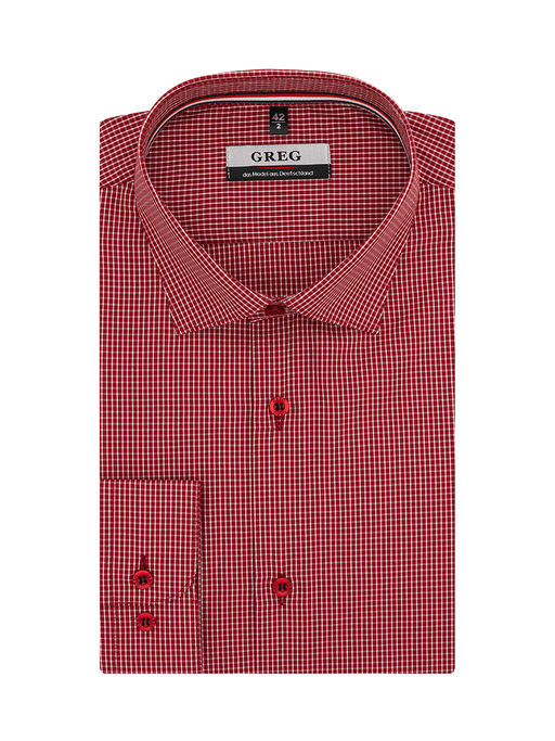 Сорочка мужская длинный рукав GREG 614/139/1690/ZN/1p  фото 2