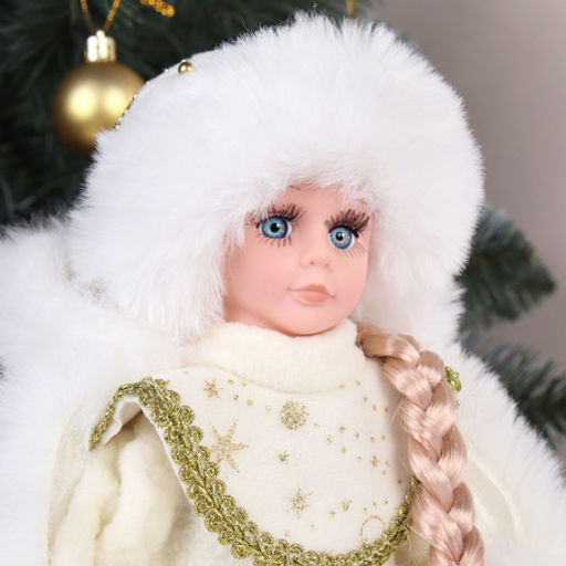 Фигурка Снегурочка 30 см / 15B21-12 /уп 36/ музыкальная - ГалеонТрейд фото 2