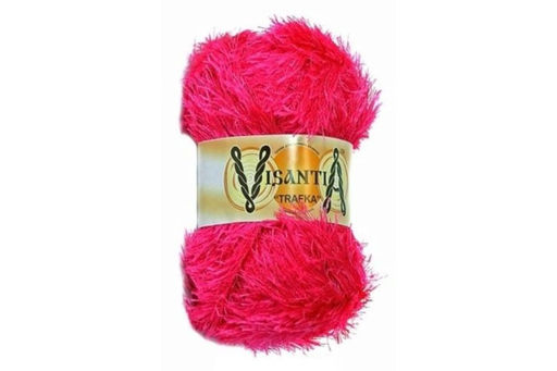 Травка однотонная (Trafka) пряжа Visantia 100%полиэстер 5х100г/150м  фото 13