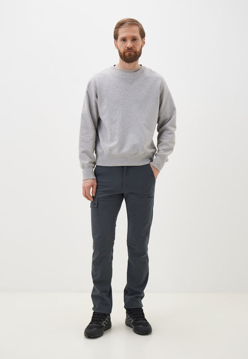 Брюки мужские 23150-433 софтшелл темно-серый