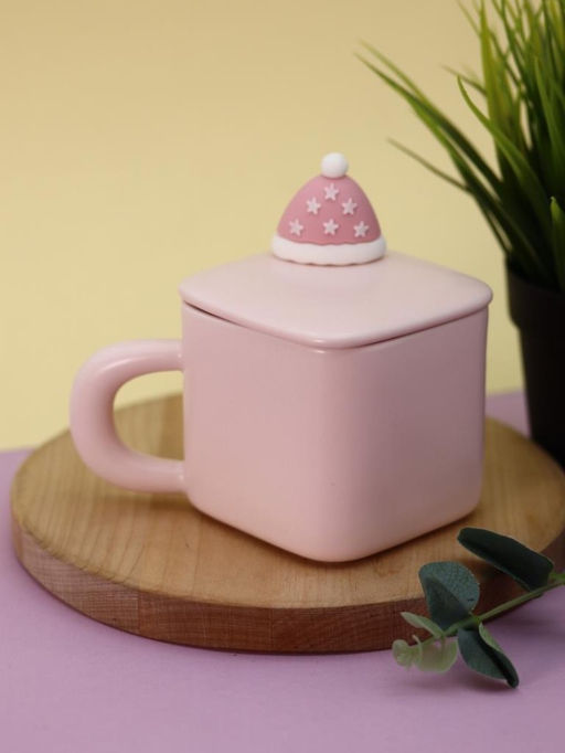 Кружка Cubic animal, pig, pink (350 ml)