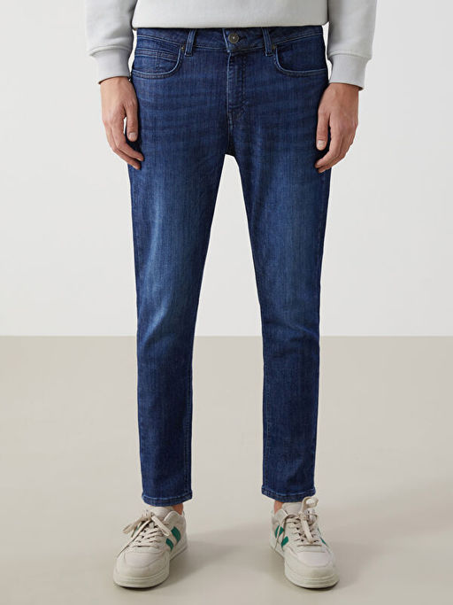 Slim Fit Erkek Jean Pantolon