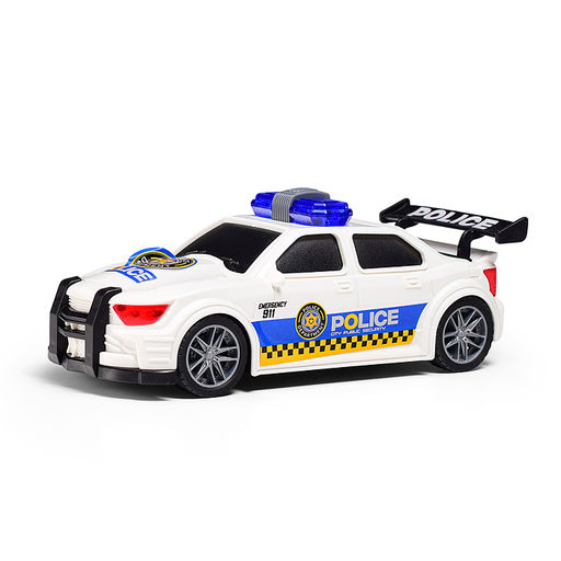 Машина "Пожарный тягач" 1:16 (свет, звук) в коробке