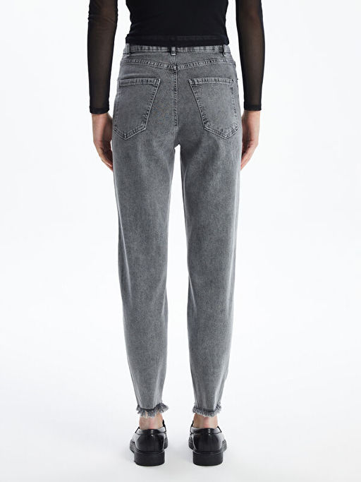 Mom Fit Kad?n Jean Pantolon